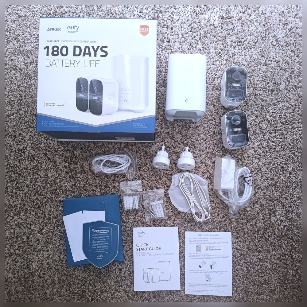 Eufy 2C Security 2-Kit Camera System - Picture 7 of 9